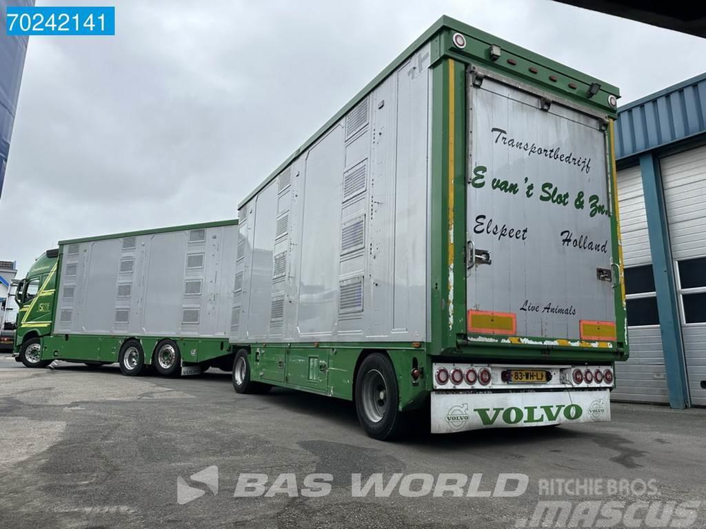 Volvo FH 540 6X2 NL-Truck Cattle transport I-Park Cool A Livestock carrying trucks