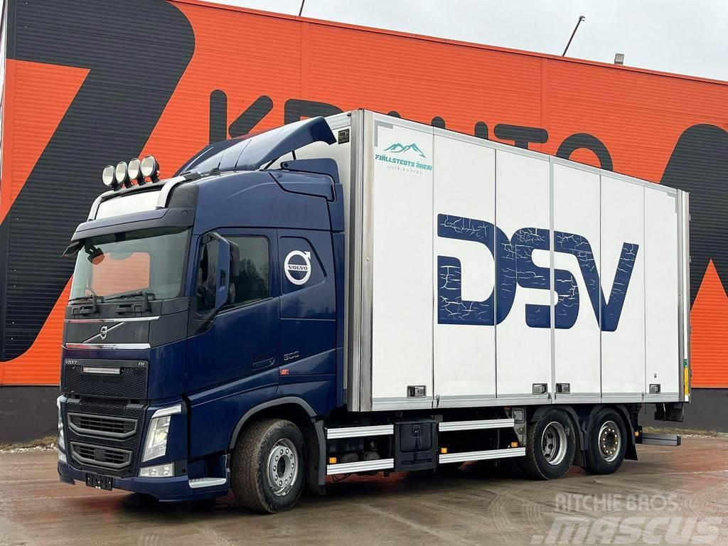 Volvo FH 500 6x2 BOX L=7400 mm Van Body Trucks