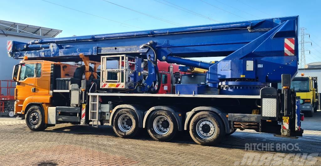 MAN TGS 35.480 - BRONTO S70XDT - 70 m Truck mounted aerial platforms