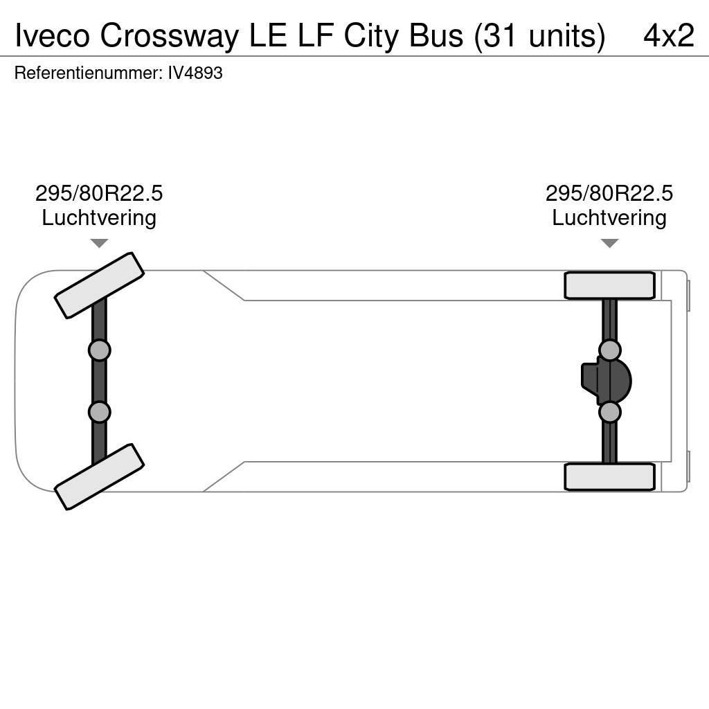Iveco Crossway LE LF City Bus (31 units) Intercity bus