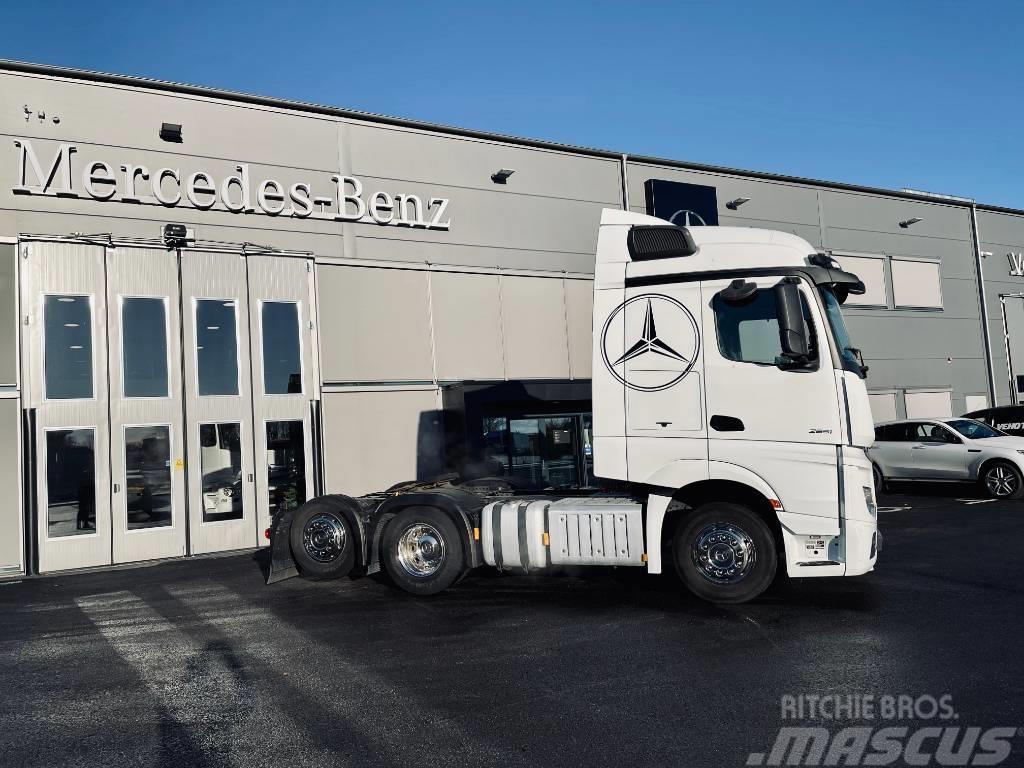 Mercedes-Benz Actros 2551 LS 6x2 Dragbil Boogie Truck Tractor Units