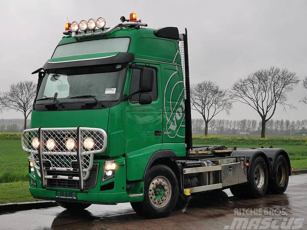 Volvo FH 16.600 6x4 manual joab hook Hook lift trucks