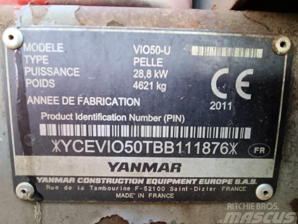 Yanmar Vio 50 Mini excavators < 7t