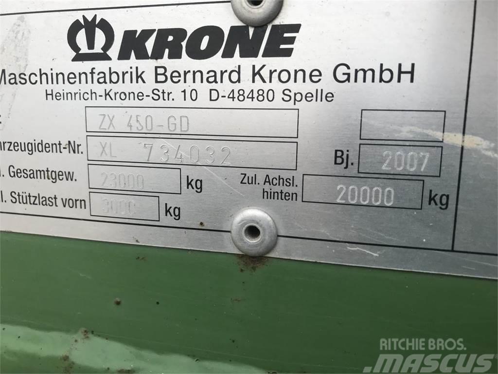 Krone ZX 450 GD Self loading trailers