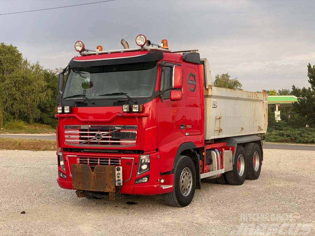 Volvo FH 16 750 6*4 EURO5 399.000km kipper Tipper trucks