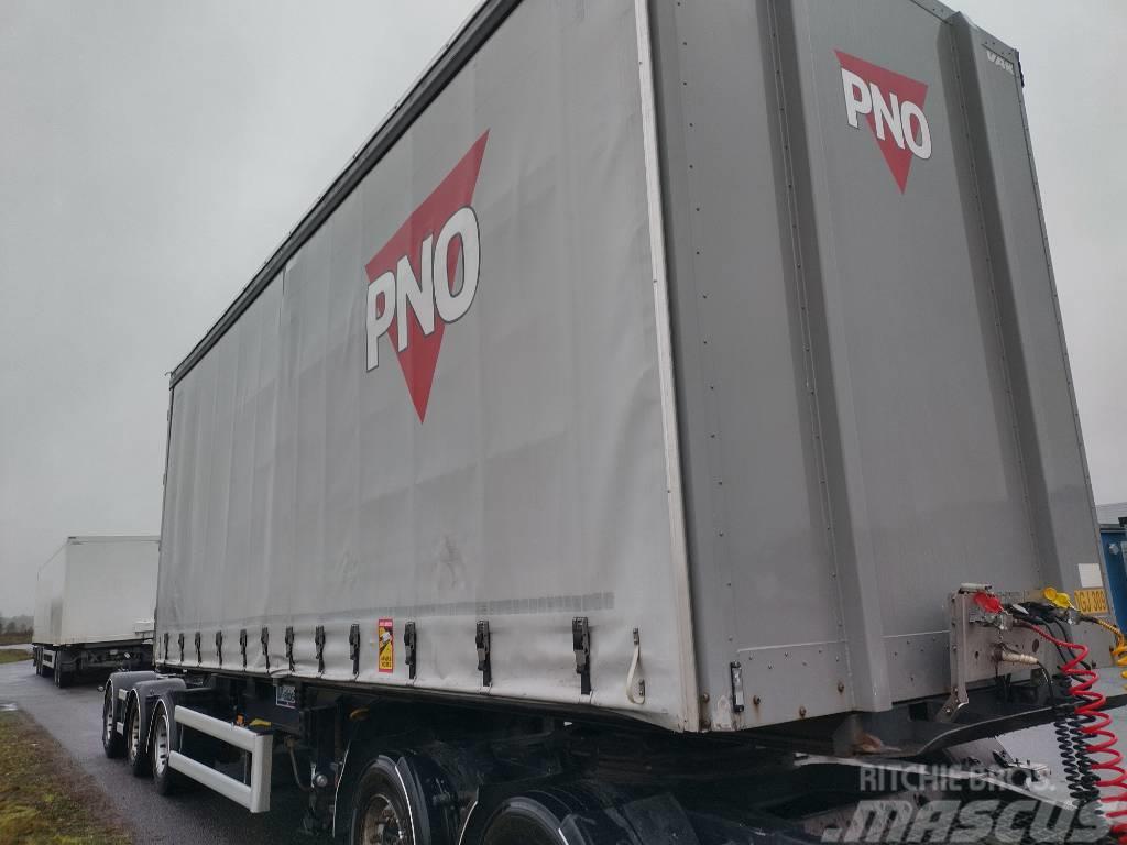 VAK V-slider, 2,90m sisäkorkeus Curtainsider semi-trailers
