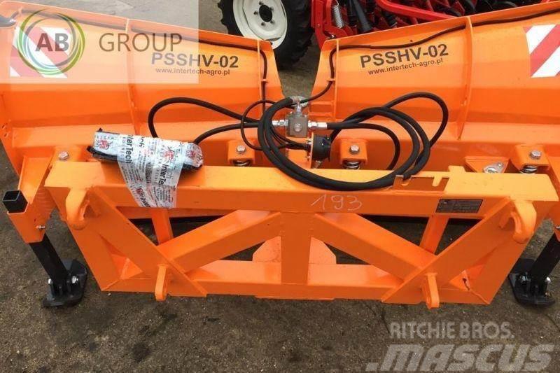 Inter-Tech Pług hydrauliczny PSSHV-02, 2,1 m Snow blades and plows