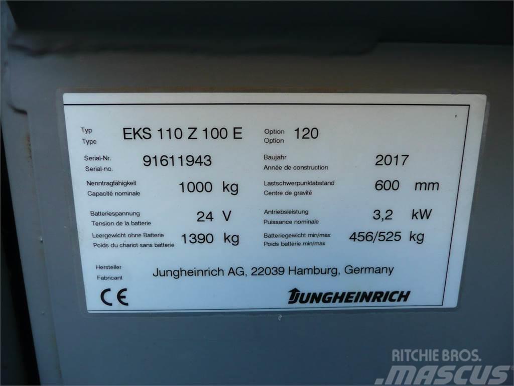 Jungheinrich EKS 110 Z 100 E High lift order picker