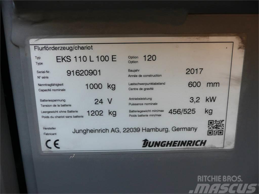 Jungheinrich EKS 110L 100E High lift order picker