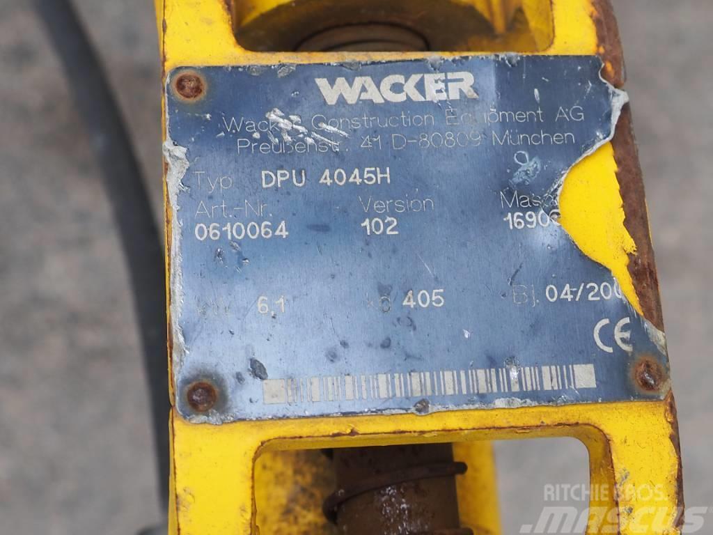 Wacker DPU4045HE Vibrator compactors
