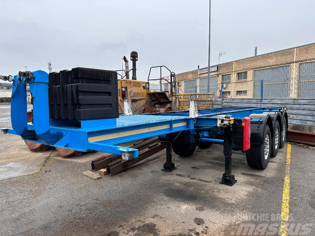 Lecinena D-1846 Containerframe/Skiploader trailers