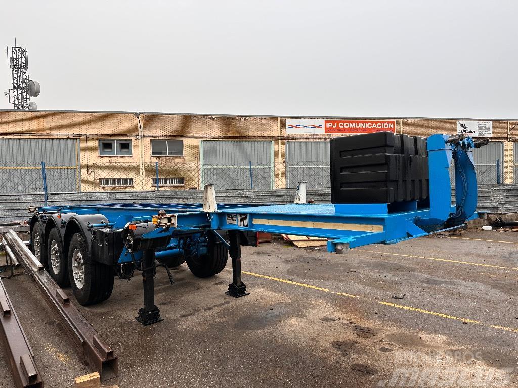 Lecinena D-1846 Containerframe/Skiploader trailers