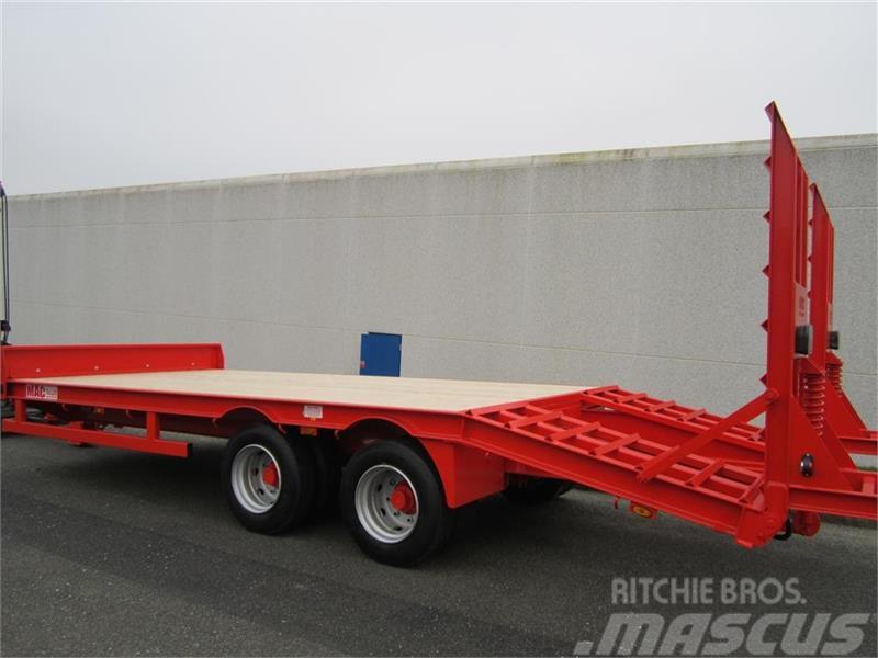 MAC 16 tons maskintrailer VITAL All purpose trailer