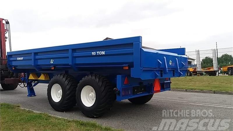 Tinaz 10 tons dumpervogn forberedt til ramper Other groundscare machines