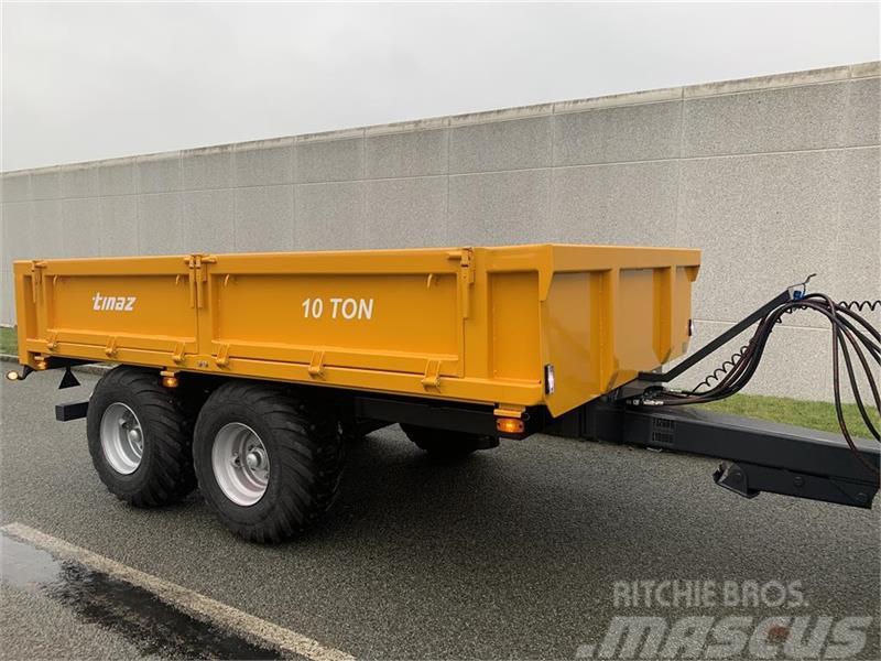 Tinaz 10 tons dumpervogn med slidsker Other groundscare machines
