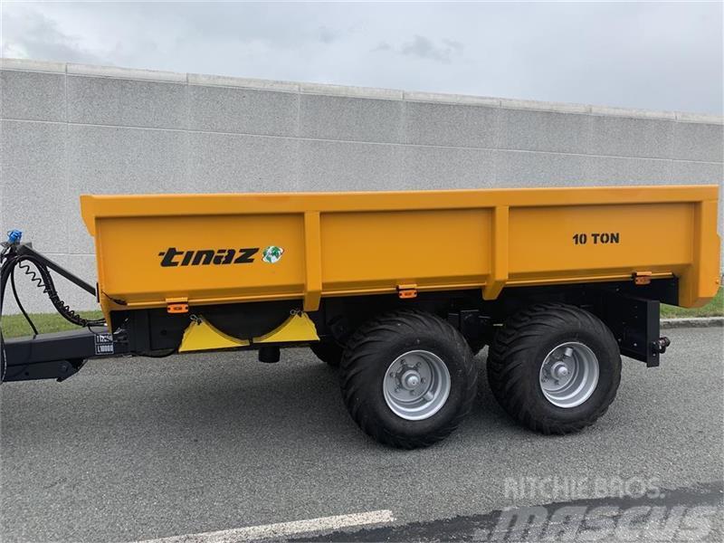 Tinaz 10 tons dumpervogn med hydr. bagklap - 60 cm sider Other groundscare machines