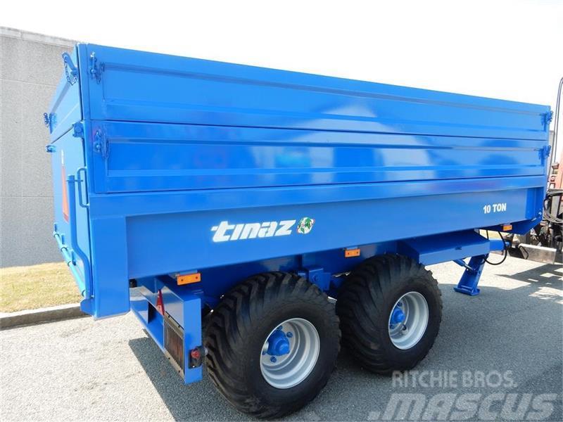 Tinaz 10 tons dumpervogn med 2x30 cm ekstra sider Other groundscare machines