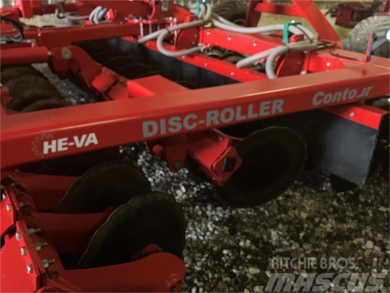 He-Va DISC-ROLLER CONTOUR 4 mtr, frøsåkasse Farming rollers