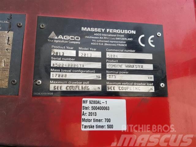 Massey Ferguson 9280 Combine harvesters