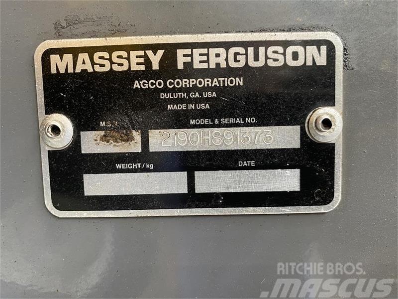 Massey Ferguson 2190 Square balers