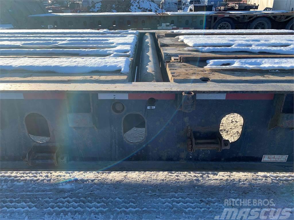 Arnes 12 Wheel Scissor Neck with Rail Low loader-semi-trailers