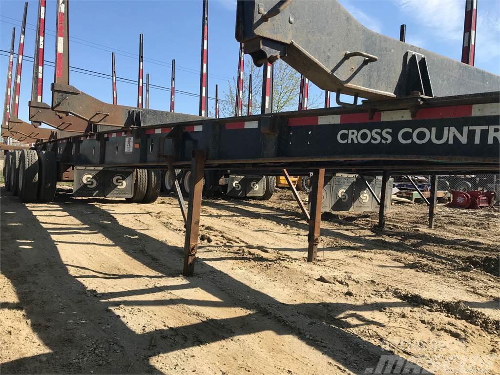  Cross Country 51' Tridem Hay Rack Timber trailers