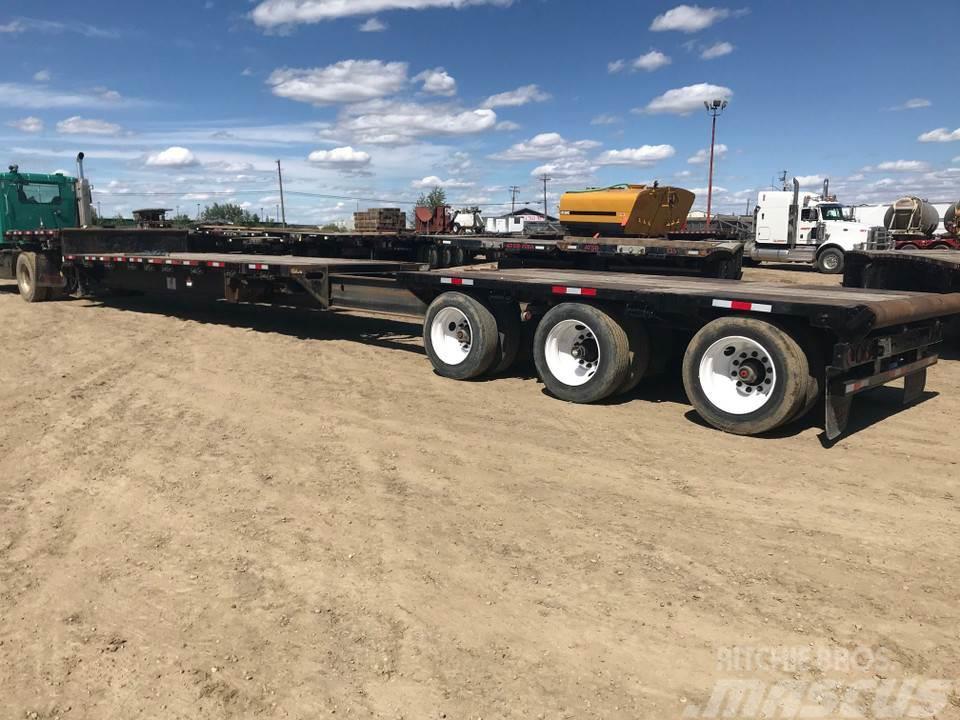 Fontaine 53' Step Deck Extendable/Trombone Flatbed/Dropside semi-trailers