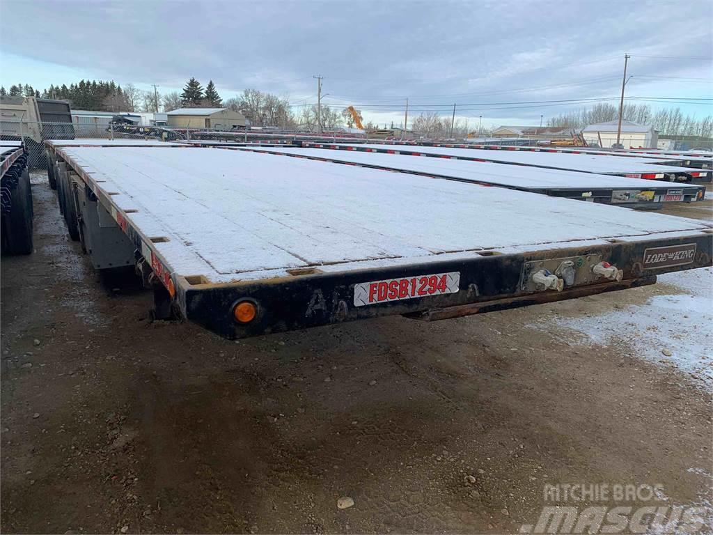 Lode King Flat Deck Super B Lead/Pup Flatbed/Dropside semi-trailers