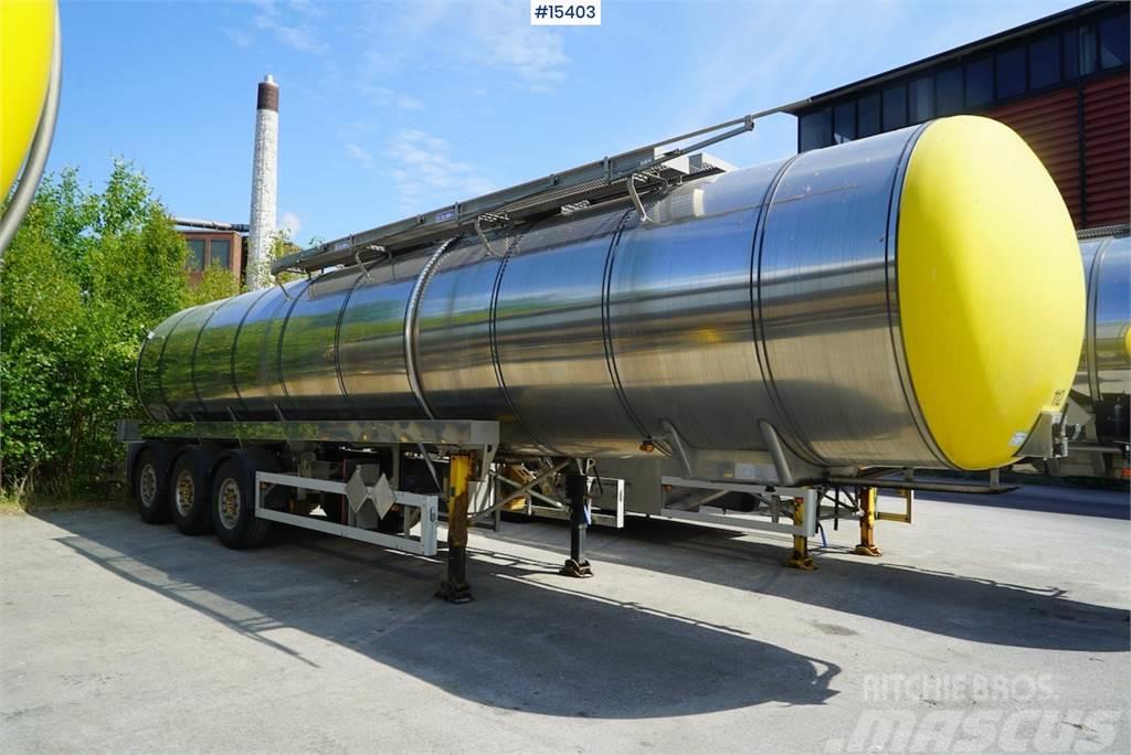 Feldbinder tank trailer. Approved for 3 years. Other semi-trailers