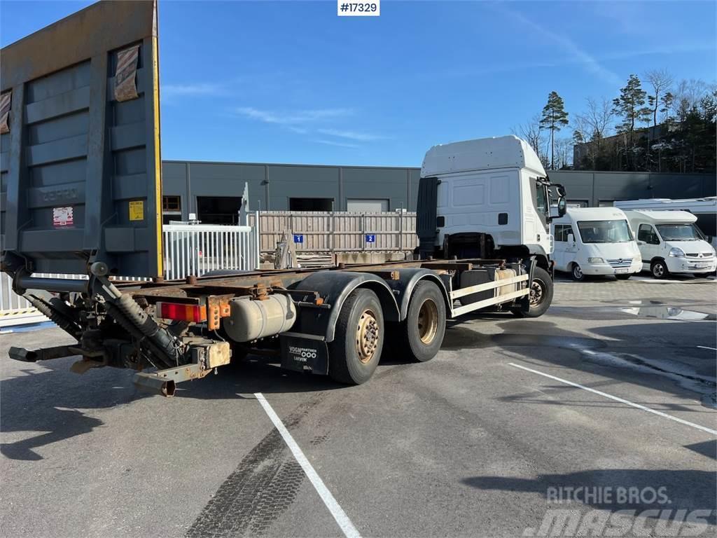 Iveco AT260S conteiner chassi 6x2 rep. Object Chassis Cab trucks