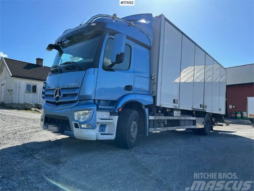 Mercedes-Benz Actros 4x2 Box truck w/ full side opening and frid Van Body Trucks