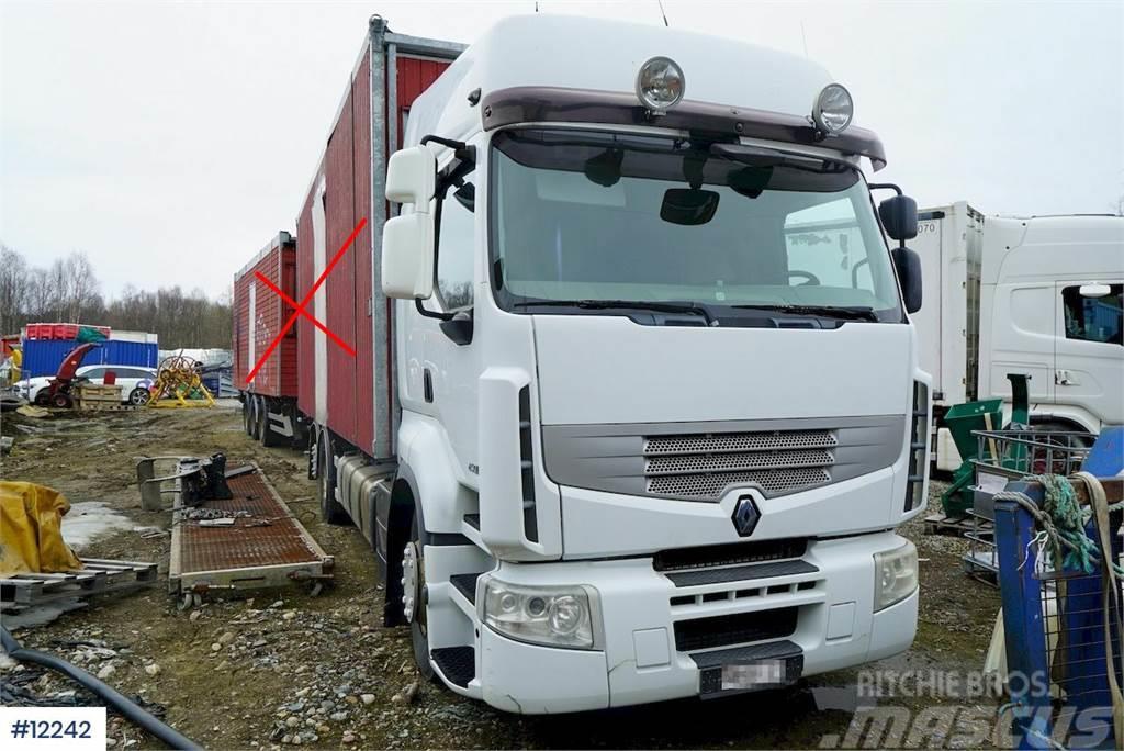Renault Premium 450DXI container chassis Containerframe/Skiploader trucks