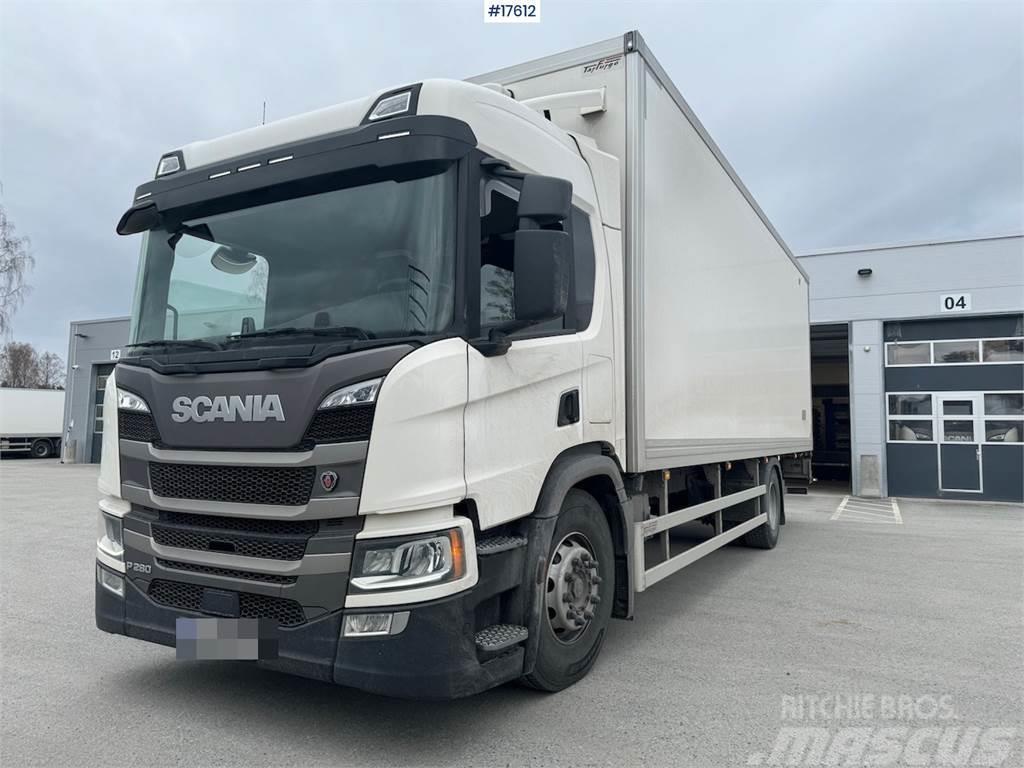 Scania P280 4x2 Box truck. WATCH VIDEO Van Body Trucks