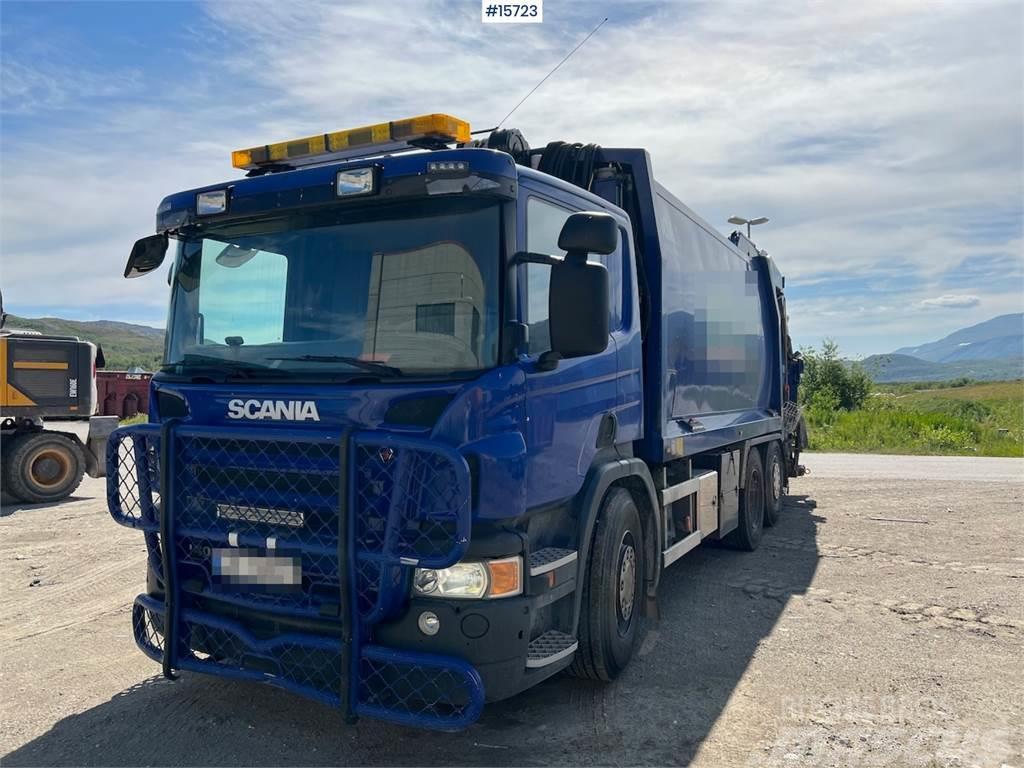 Scania P400 6x2 compactor truck, REP OBJECT Waste trucks