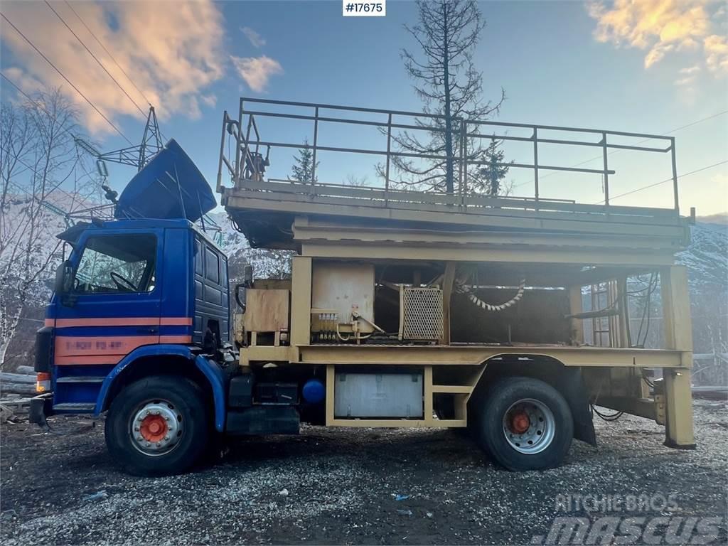 Scania P93m lift truck (motor equipment) Truck mounted aerial platforms