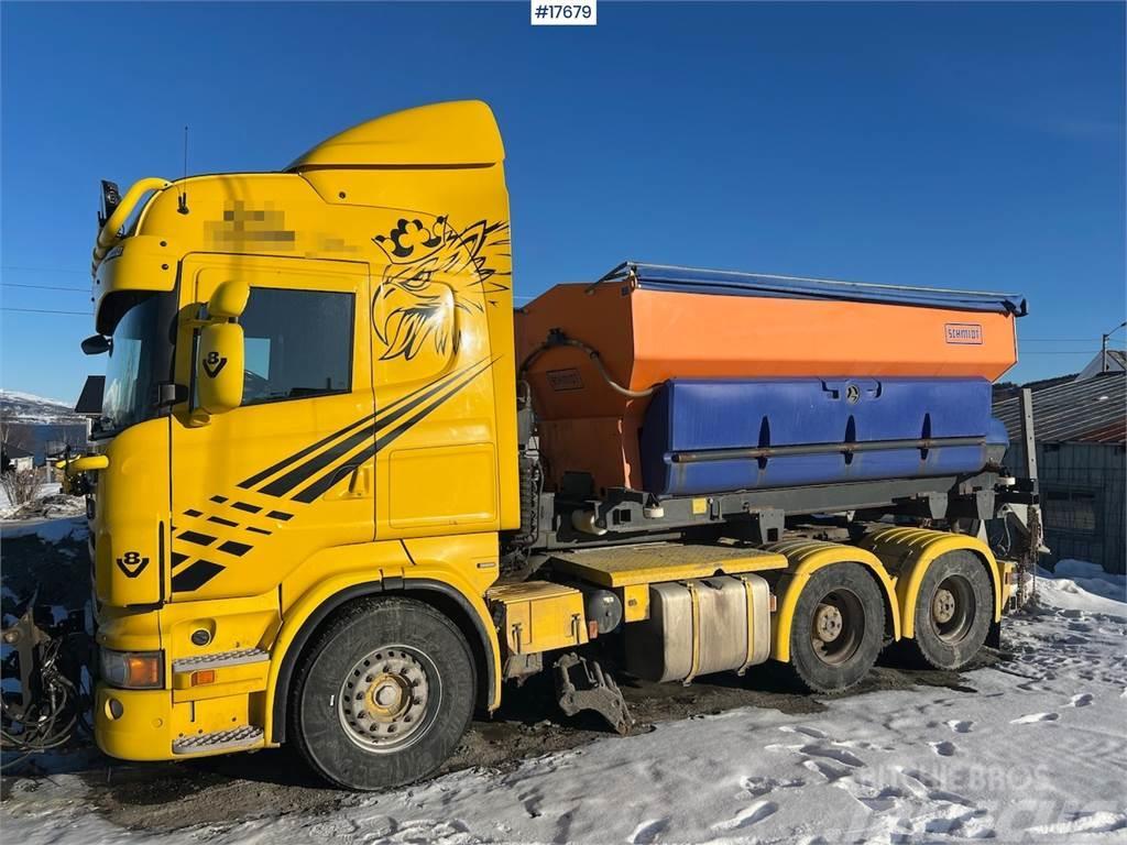 Scania R620 6x4 snow rigged combi truck Truck Tractor Units