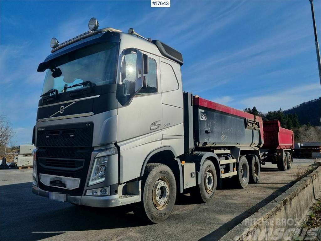 Volvo FH 540 8x4 with low mileage for sale with tipper. Tipper trucks