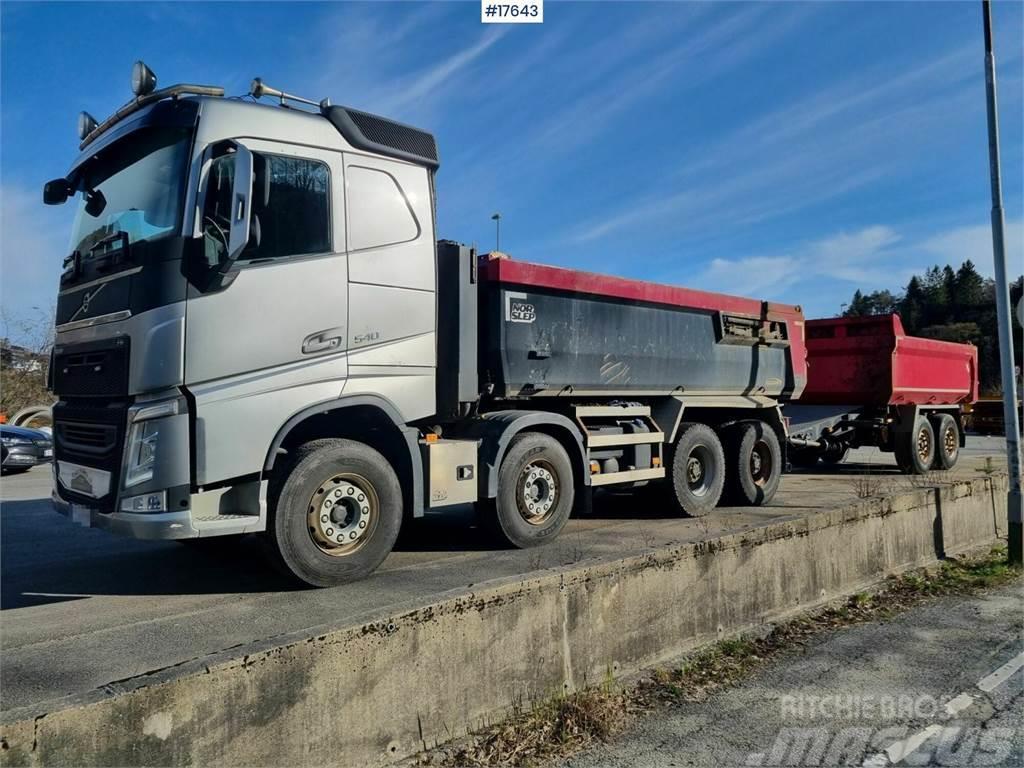Volvo FH 540 8x4 with low mileage for sale with tipper. Tipper trucks