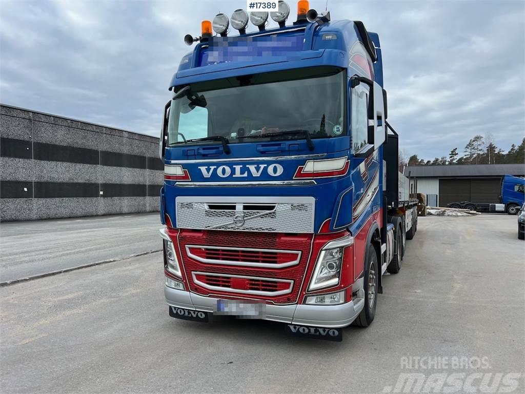 Volvo FH540 6x2 crane tractor w/ 18 t/m 2012 palfinger c Hook lift trucks