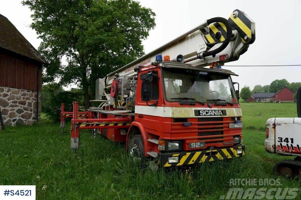 Scania 92H Firetruck rep object Municipal / general purpose vehicles