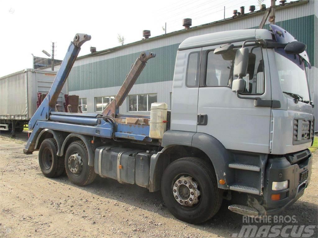 MAN TGA 26.320 6x2/4 BL Containerframe/Skiploader trucks