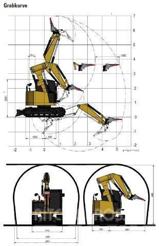 CAT 308T Special excavators