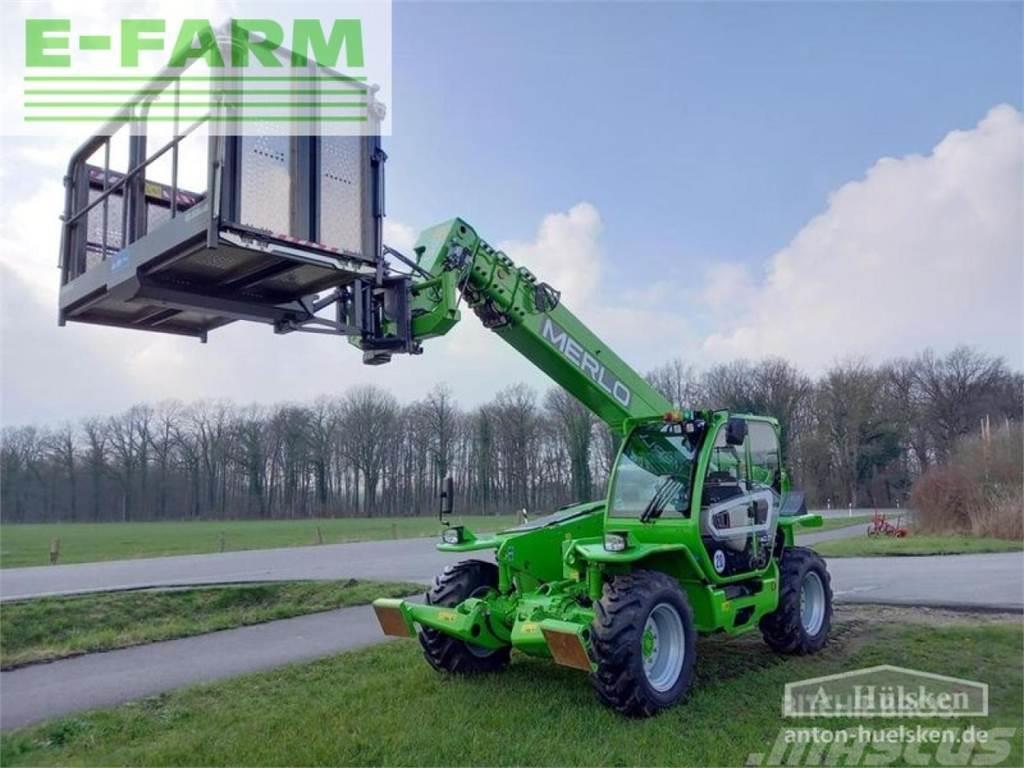Merlo p40.17plus mit arbeitsbühne Farming telehandlers
