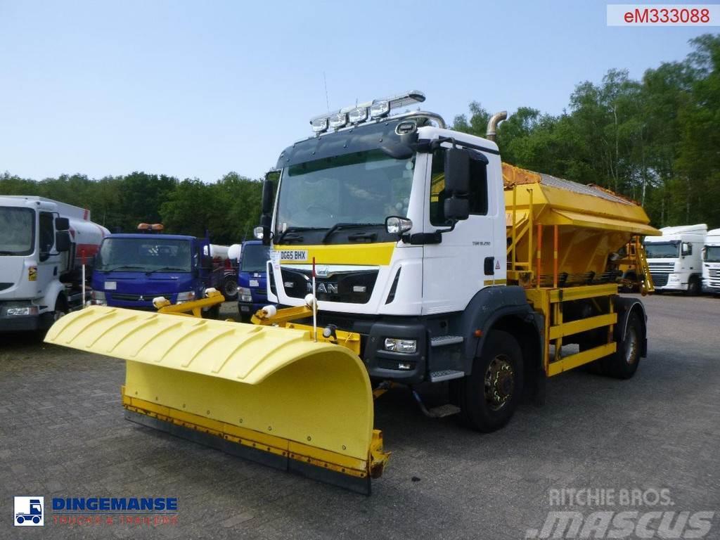 MAN TGM 18.290 4X4 RHD gritter / snow plough Sewage disposal Trucks