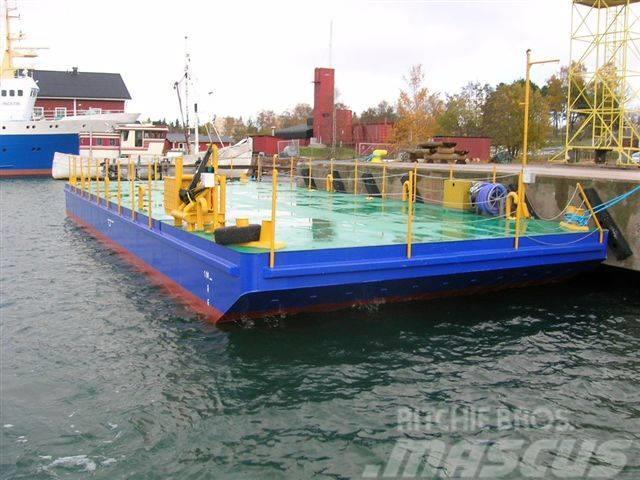  Flat Top  Barge / Pråm / Ponton 18 meter Work boats / barges