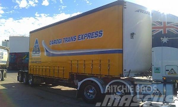  Freighter dropdeck 45ft Over all length Curtainsider semi-trailers
