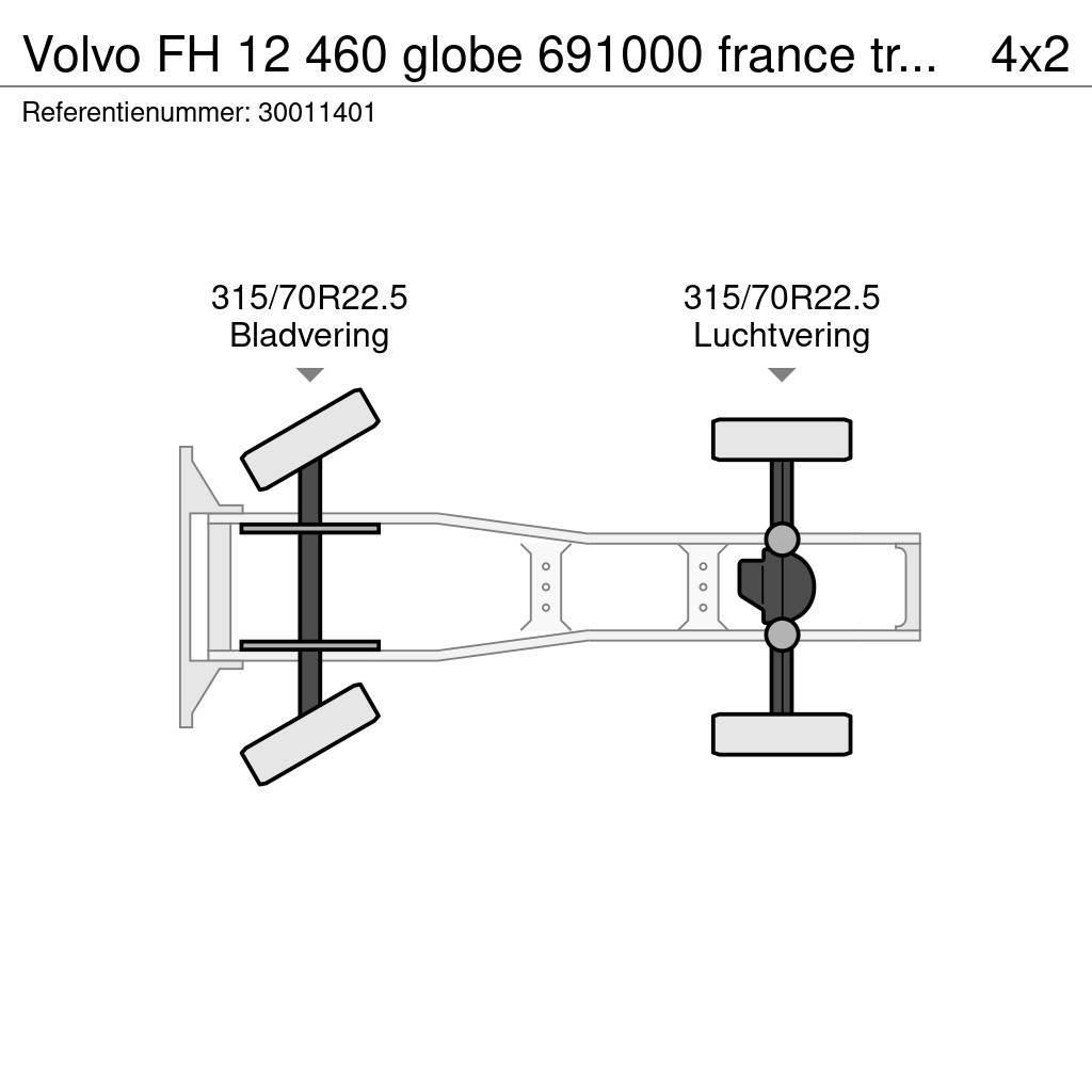 Volvo FH 12 460 globe 691000 france truck hydraulic Truck Tractor Units