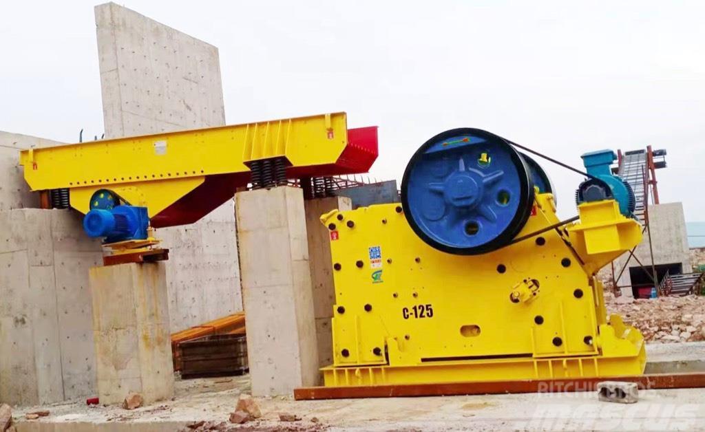 Kinglink C125 Primary Jaw Crusher for Riverstone Crushers