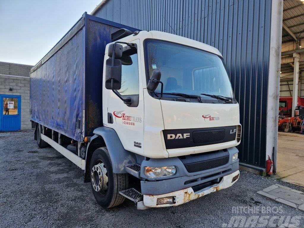 DAF LF 55.220 MANUEL / DHOLLANDIA Tautliner/curtainside trucks