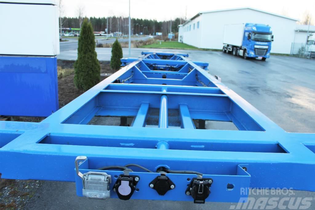 GT HCT Konttippv Containerframe/Skiploader semi-trailers